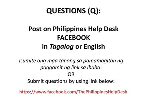 query in tagalog|Query in Filipino .